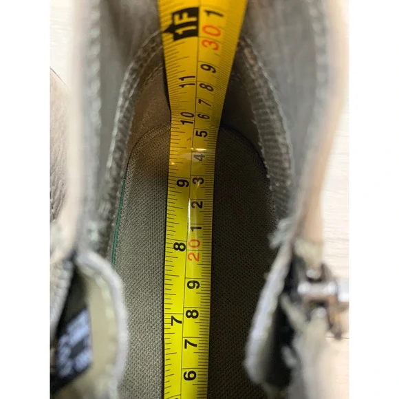 ECCO Soft 7 Tred Women's Sneakers Taupe Nubuck Leather 8 Zip Ankle Boots - Picture 8 of 10